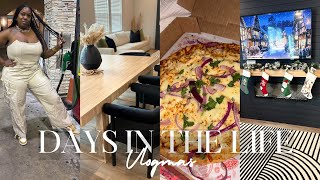 VLOGMAS YOU WONT BELIEVE THIS NEW FURNITURE NEW CONSTRUCTION HOME UPDATES MORE CHRISTMAS DECOR [upl. by Tekcirk]