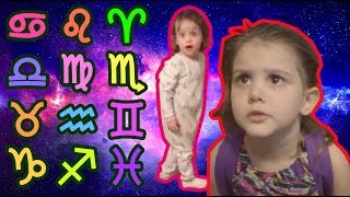 Zodiac Signs As KIDS  Astrology FUNNY compilation [upl. by Crandell]