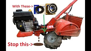 Rototiller Gear Box Bearing and Seal Replacement Step By Step [upl. by Nial]