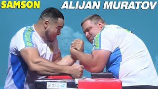 ALIJAN MURATOV  110 LEFT ARM  WORLDARM 2023 [upl. by Elyk244]