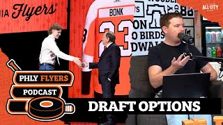 Early look at Philadelphia Flyers 2024 NHL Draft options  PHLY Sports [upl. by Darnoc]