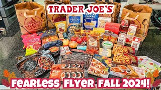 TRADER JOES FALL HAULfearless flyer finds with prices [upl. by Dun]