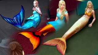 TOP 4 MERMAID EXPOSED MOMENTS  Sims 4 [upl. by Pepe757]