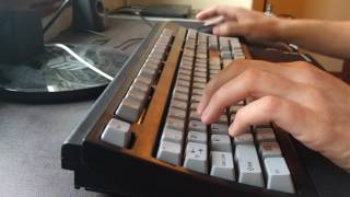 ASMR Study Sounds Featuring a Unicomp buckling spring clicky keyboard [upl. by Golliner]