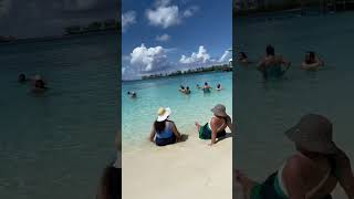 Junkanoo Beach Nassau Bahamas 🇧🇸 Msc Cruise 🚢 [upl. by Jumbala259]