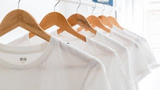 6 Ways To Wear A White TShirt in 120 seconds [upl. by Aisad653]