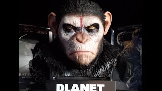 Planet of the Apes Caesars Warrior Collection Unboxing and Review [upl. by Eeladnerb]