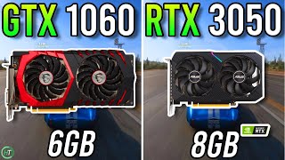 GTX 1060 6GB vs RTX 3050  Should You Upgrade [upl. by Enelegna562]