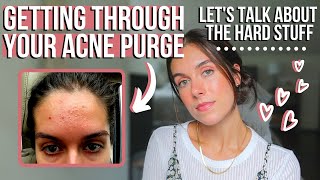 GETTING THROUGH YOUR TRETINOIN PURGE  TIPS FOR YOUR MENTAL HEALTH AND SKIN  Rudi Berry [upl. by Izawa66]