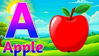 A for apple b for ball song abcd song abcd rhymes video abcd learning abcd song Cartoon [upl. by Bridgette]