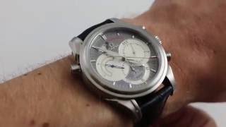 Omega Deville Co Axial Rattrapante 48484031 Luxury Watch Review [upl. by Jimmy]