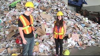 Tour of Londons Recycling Centre [upl. by Stroup199]