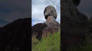 Metamorphic rock Monolithic sculpture like human skull Knows as phantom Rock wayanad [upl. by Anaerda]