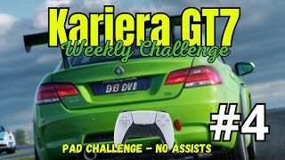 Kariera GT7  Weekly Challenge  Jazda na padzie  Bez asyst  Manualna skrzynia  Poziom trudny [upl. by Zebulon]