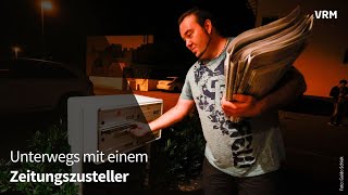 Unterwegs mit einem Zeitungszusteller [upl. by Dobb]