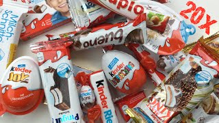 All Ferrero Kinder Candys TEST [upl. by Pennie]