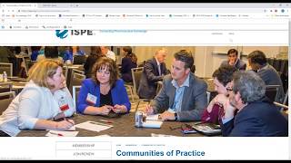 How to Join and Update Your ISPE Communities of Practice CoPs [upl. by Ateerys]