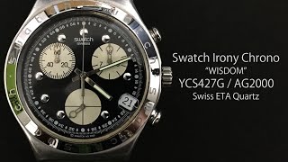 Swatch Irony Chrono quotWISDOMquot YCS427G  AG2000 [upl. by Weissman]