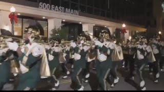 Norfolk Grand Illumination Parade Marching Bands 2024 [upl. by Mab]