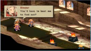 Final Fantasy Tactics Solo Geomancer Elmdor is a Jerk [upl. by Drahnreb]