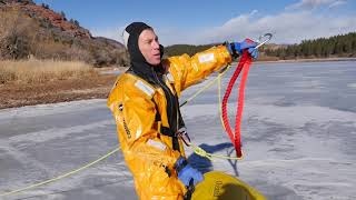 Understand Durango Fire  Cold Water Rescue Training [upl. by Aniratac255]