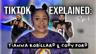 ASMR TikTok Drama Explained Tianna Robillard vs Cody Ford☕️💥 [upl. by Gwenora484]