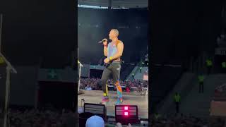 Coldplay live coldplay coldplayconcert coldplaymusic shorts reels livemusic coldplayfans [upl. by Ainot575]