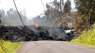 Lava Continues to Spew From the Ground as Hawaii Volcano Forces Evacuations [upl. by Alexine]