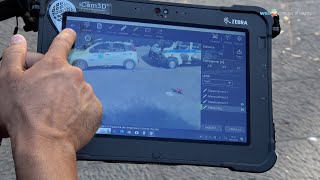 Incidenti stradali agli agenti di polizia locale tablet 3D per i rilievi [upl. by Malita]