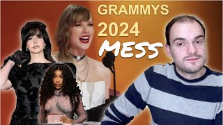 The Grammys are overrewarding Taylor Swift Grammys 2024 Review [upl. by Enelram]