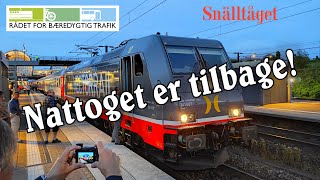 Nattoget er tilbage Snälltåget til Berlin [upl. by Rainer]