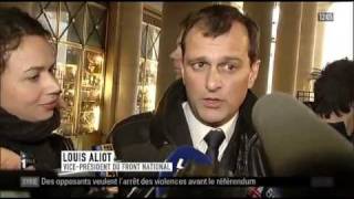 Présidentielle  Louis Aliot réagit après son plaidoyer devant le Conseil Constitutionnel [upl. by Nathalia]