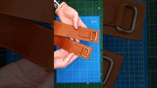 Making a leather crossbody bag PART 3  PDF pattern  DIY  Tutorial leatherwork leathercraft [upl. by Sucramad]