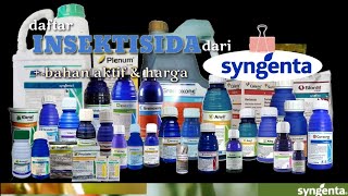 daftar produk syngentabahan aktif produk syngentaharga produk syngenta [upl. by Clementi]