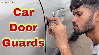 Basic Car Accessories for any Cars diy fitting Car Door Guard  Best Car Accessories [upl. by Enirok]