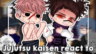 Jujutsu Kaisen react to Itadori Yuji Shibuya arc 🇹🇷🇺🇸 [upl. by Eelime]