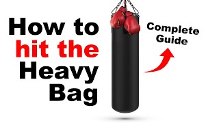 How to Hit The Bag like a Pro  Use These Drills [upl. by Alahs]