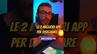 Le 2 MIGLIORI App per DISEGNARE su IOS e Android [upl. by Airlie]