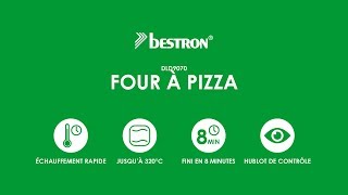 Bestron DLD9070 Four à Pizza  FR [upl. by Ellehsram]