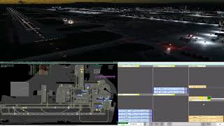 EGKKGND  Gatwick Ground  Vatsim UK ATC  2401  Towerview Part 1 [upl. by Carce]