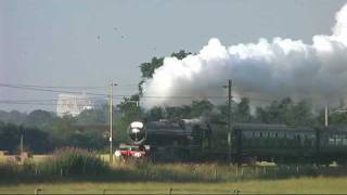 6201 Princess Elizabeth on The Scarborough Flyer  19082011 [upl. by Cannon584]