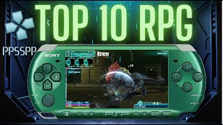 Top 10 RPG Games PSP  PPSSPP Emulator  4k 30FPS [upl. by Socher]