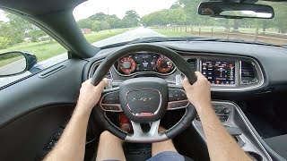 2022 Dodge Challenger SRT Super Stock POV Drive Impressions and ASMR [upl. by Ahcilef]