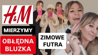 HampM🔥TAKIE FUTRO TYLKO TU💣😱HITOWA BLUZKA🥰MEGA CZAPKA💥 MIERZYMY🔥 [upl. by Zap]