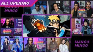 Boruto Naruto Next Generations OPENING 19  REACTION MASHUP [upl. by Oby]