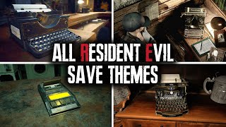 All Resident Evil Save Room Themes 19962023 [upl. by Aliab726]