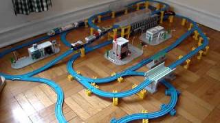 Tomica Hypercity Rescue  Tomy Plarail layout [upl. by Hill]