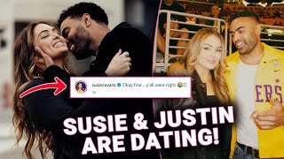 Bachelor Stars Susie Evans and Justin Glaze are Dating [upl. by Heater]