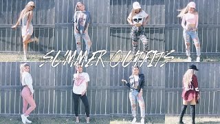 12 SUMMER OUTFIT IDEAS ♡  Koleen Diaz [upl. by Guise]