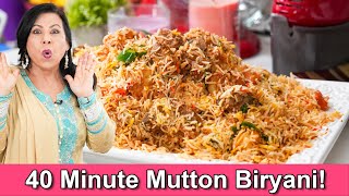 Meri History ki Fastest Only 40 Minutes with Perfect Results Mutton Biryani Recipe  RKK [upl. by Fougere958]